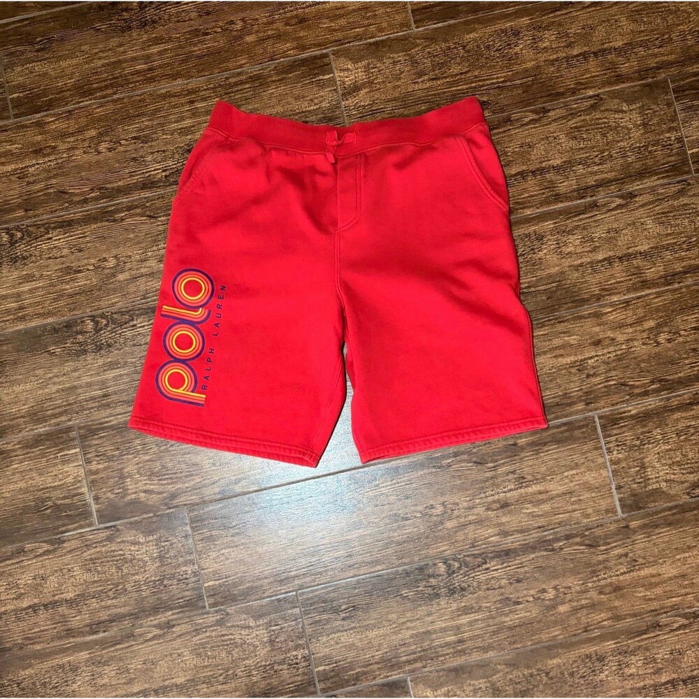 Polo Ralph Lauren Retro Logo Fleece Shorts - YXL